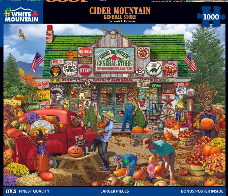 Cider Mountain General Store (1709pz) - 1000 Piece Jigsaw Puzzle