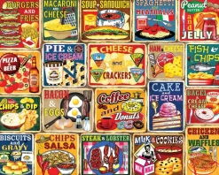 Classic Food Combos (1754pz) - 1000 Piece Jigsaw Puzzle