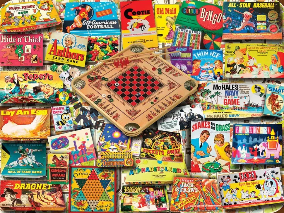 Classic Games (1438pz) - 500 Pieces