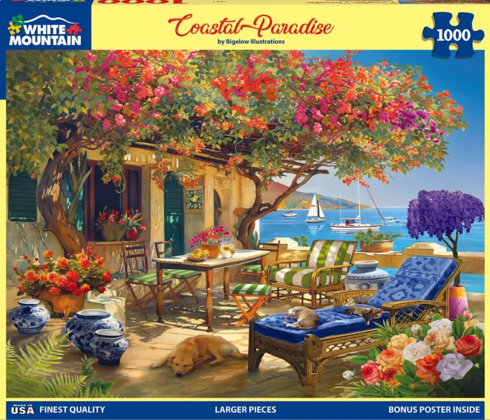 Coastal Paradise (1861pz) - 1000 Piece Jigsaw Puzzle