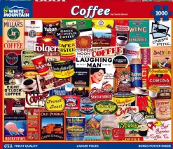 Coffee (1074pz) - 1000 Piece Jigsaw Puzzle