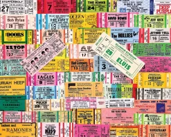Concert Tickets (1844pz) - 1000 Piece Jigsaw Puzzle