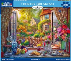 Country Breakfast (2095pz) - 1000 Piece Jigsaw Puzzle