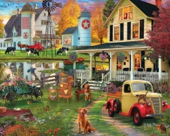 Country Retreat (1831pz) - 1000 Piece Jigsaw Puzzle