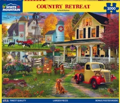 Country Retreat (1831pz) - 1000 Piece Jigsaw Puzzle
