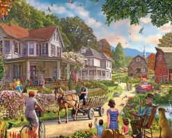 Country Weekend (1903pz) - 1000 Piece Jigsaw Puzzle
