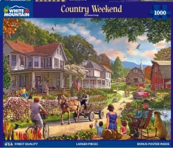 Country Weekend (1903pz) - 1000 Piece Jigsaw Puzzle