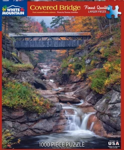 Covered Bridge (985pz) - 1000 Piece Jigsaw Puzzle