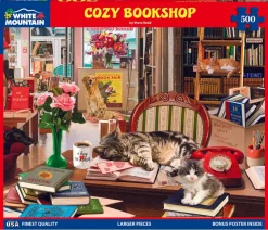 Cozy Bookshop (1797pz) - 500 Piece Jigsaw Puzzle