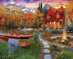Cozy Cabin (1269pz) - 1000 Piece Jigsaw Puzzle