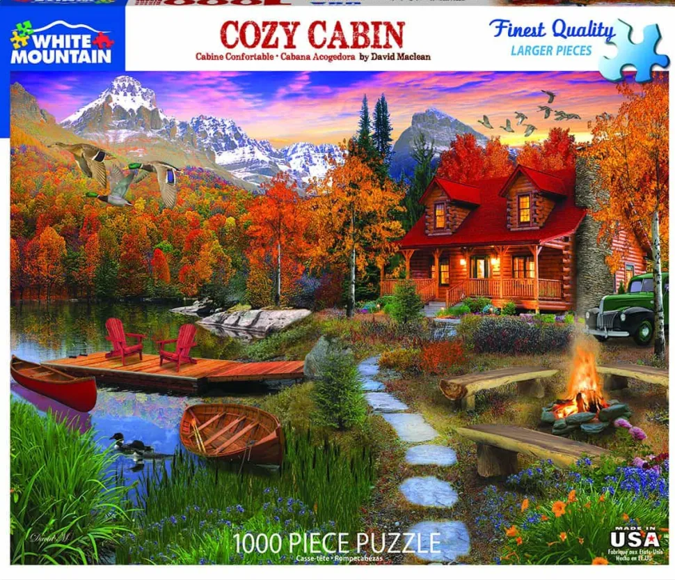 Cozy Cabin (1269pz) - 1000 Piece Jigsaw Puzzle