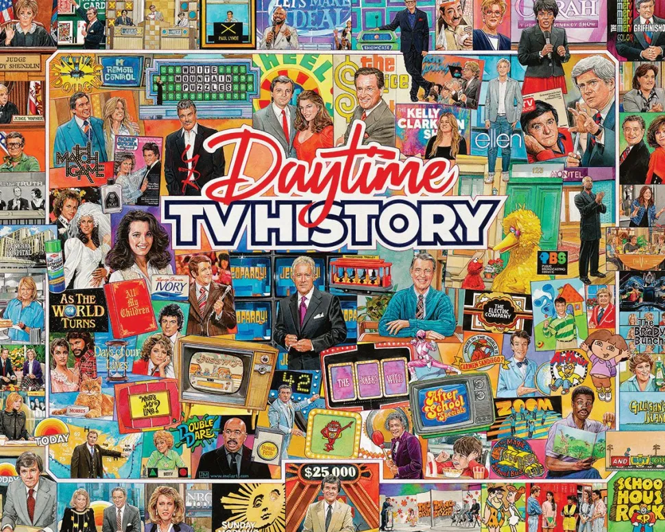Daytime TV History (2051pz) - 1000 Piece Jigsaw Piece