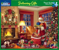 Delivering Gifts (1726pz) - 1000 Piece Jigsaw Puzzle