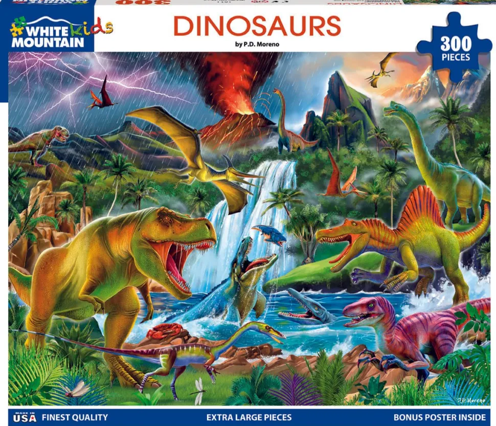 Dinosaurs (1821pz) - 300 Piece Jigsaw Puzzle