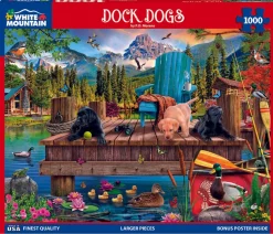 Dock Dogs (2045pz) - 1000 Piece Jigsaw Puzzle