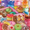 Donuts & Coffee (1869pz) - 1000 Piece Jigsaw Puzzle