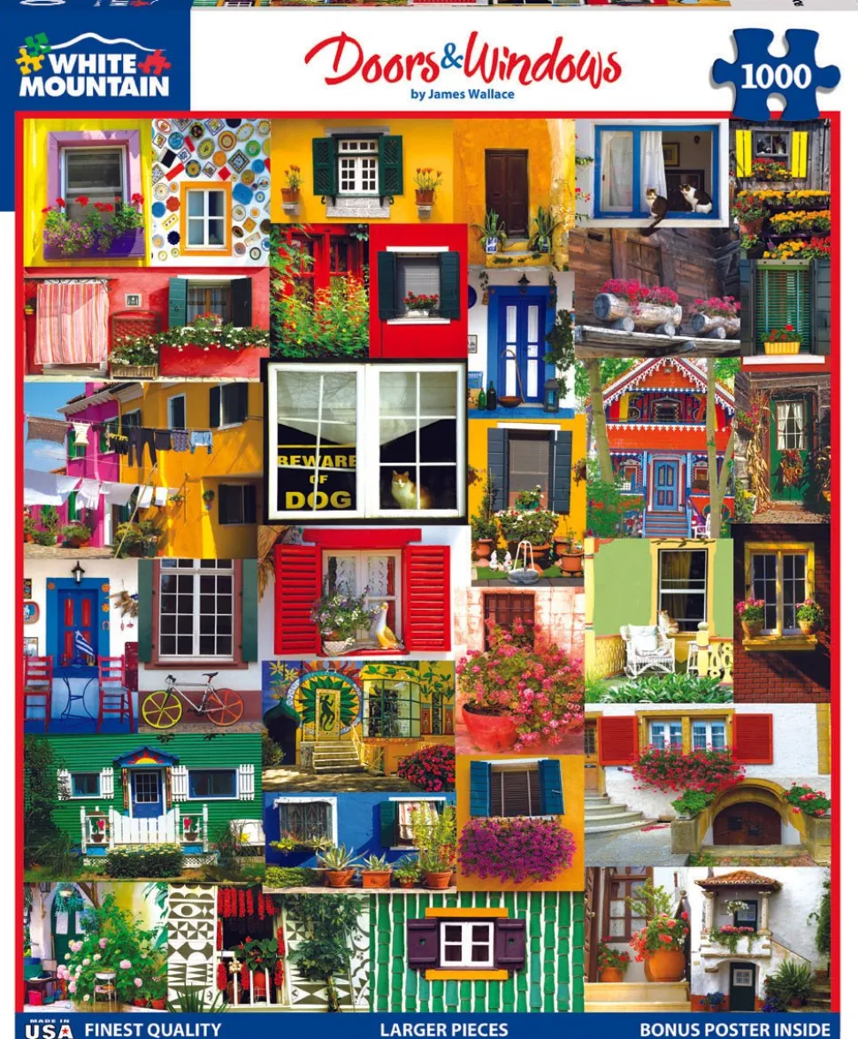 Doors & Windows (1735pz) - 1000 Piece Jigsaw Puzzle