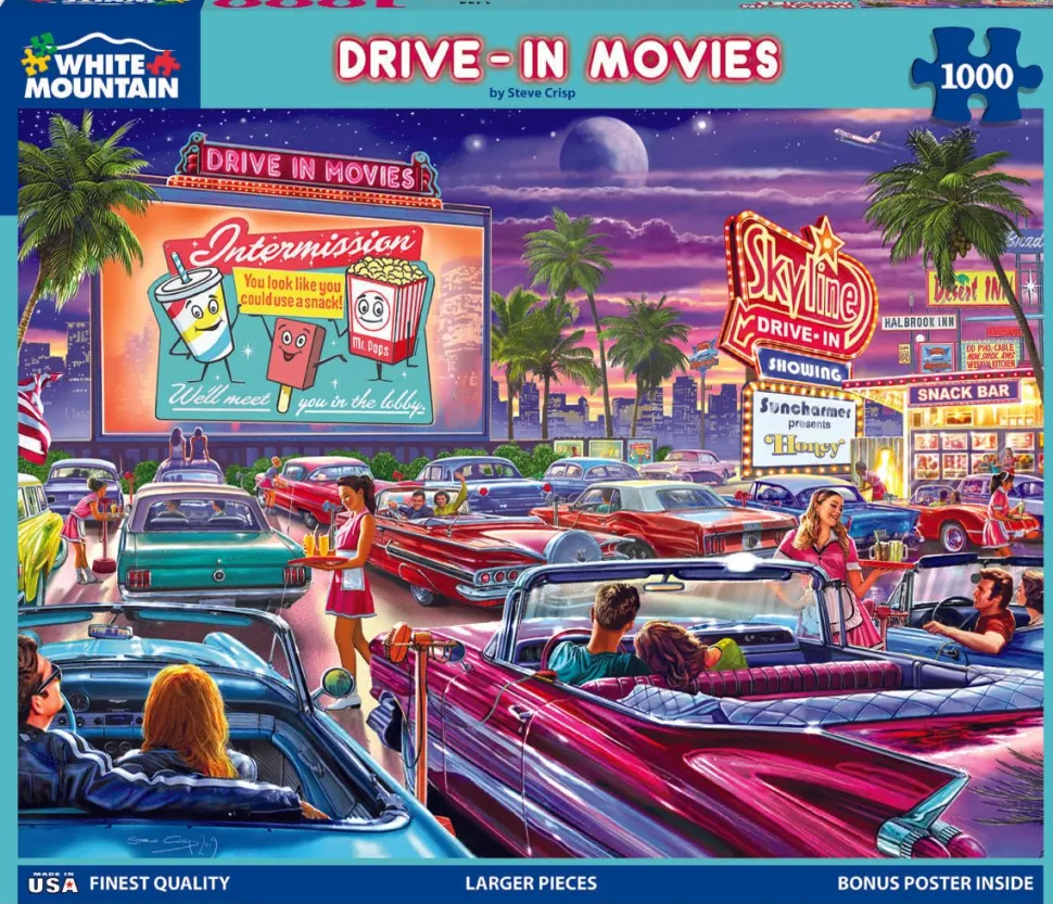 Drive-In Movie (1495pz) - 1000 Pieces