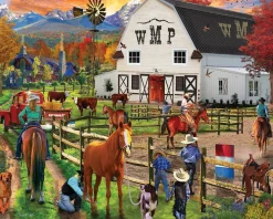 Dude Ranch (1750pz) - 1000 Piece Jigsaw Puzzle