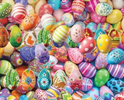 Easter Eggs (1699pz) - 1000 Piece Jigsaw Puzzle