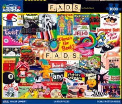 Fads (1459pz) - 1000 Piece Jigsaw Puzzle