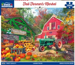 Fall Farmer's Market (1826pz) - 1000 Piece Jigsaw Puzzle