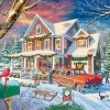 Family Christmas (1951pz) - 1000 Piece Jigsaw Puzzle