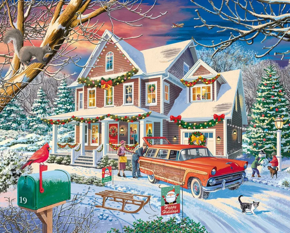 Family Christmas (1951pz) - 1000 Piece Jigsaw Puzzle