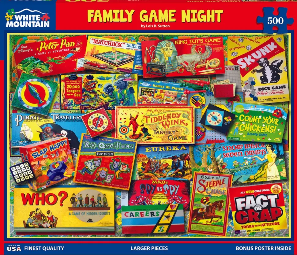 Family Game Night (1330pz) - 500 Pieces