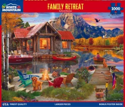 Family Retreat (1855pz) - 1000 Piece Jigsaw Puzzle