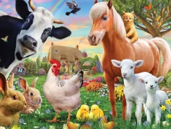 Farm Animals (1368pz) - 300 Piece Jigsaw Puzzle