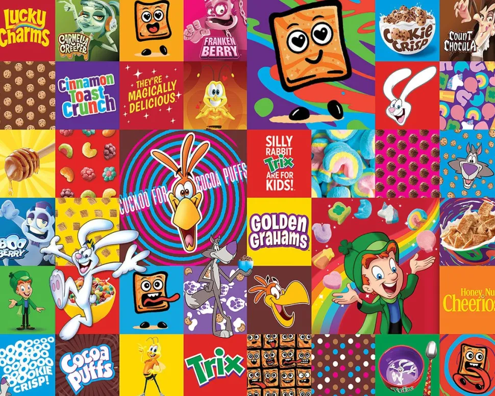 Favorite Cereals (2074pz) - 1000 Piece Jigsaw Puzzle