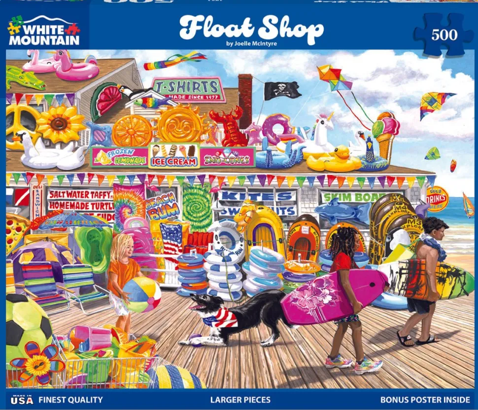 Float Shop (1854pz) - 500 Piece Jigsaw Puzzle