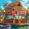 Floating Tiki Bar (1993pz) - 1000 Piece Jigsaw Puzzle