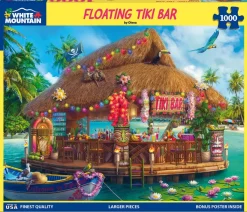 Floating Tiki Bar (1993pz) - 1000 Piece Jigsaw Puzzle