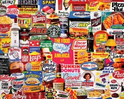 Food That Built America (1900pz) - 1000 Piece Jigsaw Puzzle