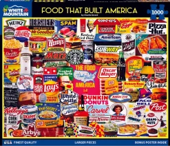 Food That Built America (1900pz) - 1000 Piece Jigsaw Puzzle