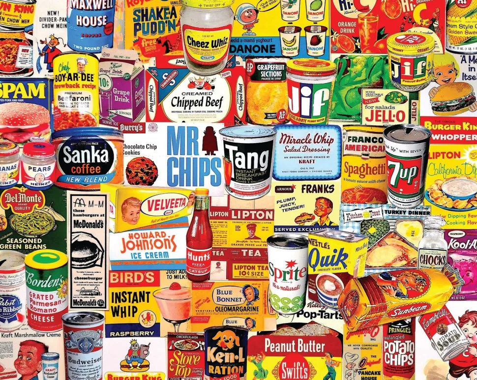 Foods We Loved (1599pz) - 1000 Piece Jigsaw Puzzle