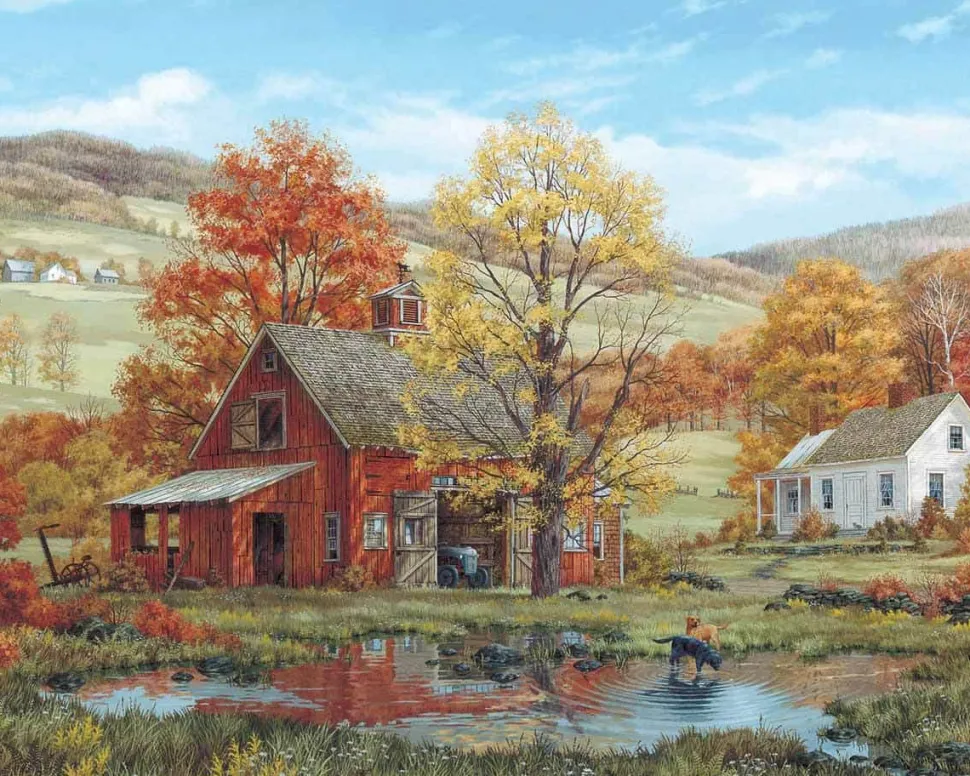 Friends in Autumn (189pz) - 1000 Pieces