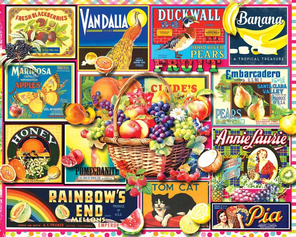 Fruit Basket (1920pz) - 1000 Piece Jigsaw Puzzle