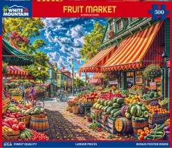 Fruit Market (2090pz) - 500 Piece Jigsaw Puzzle