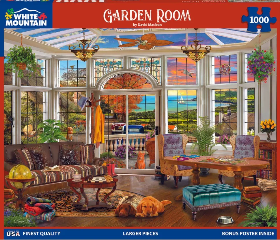 Garden Room (1949pz) - 1000 Piece Jigsaw Puzzle