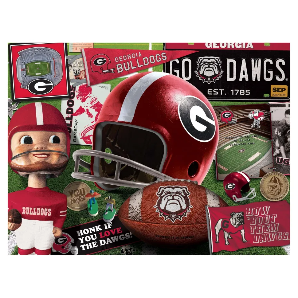 Georgia Bulldogs Retro Series (950196) - 500 Pieces