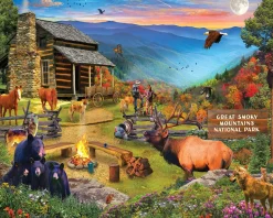Great Smoky National Park (1904pz) - 1000 Piece Jigsaw Puzzle