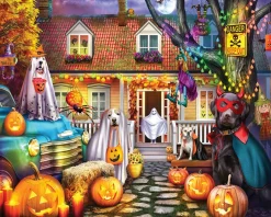 Halloween Dog House (2063pz) - 1000 Piece Jigsaw Puzzle