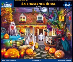 Halloween Dog House (2063pz) - 1000 Piece Jigsaw Puzzle