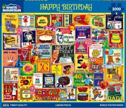 Happy Birthday (1988pz) - 1000 Piece Jigsaw Puzzle