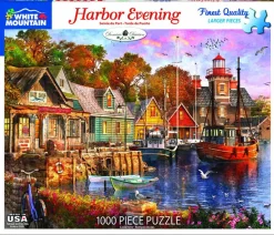 Harbor Evening (1418pz) - 1000 Piece Jigsaw Puzzle
