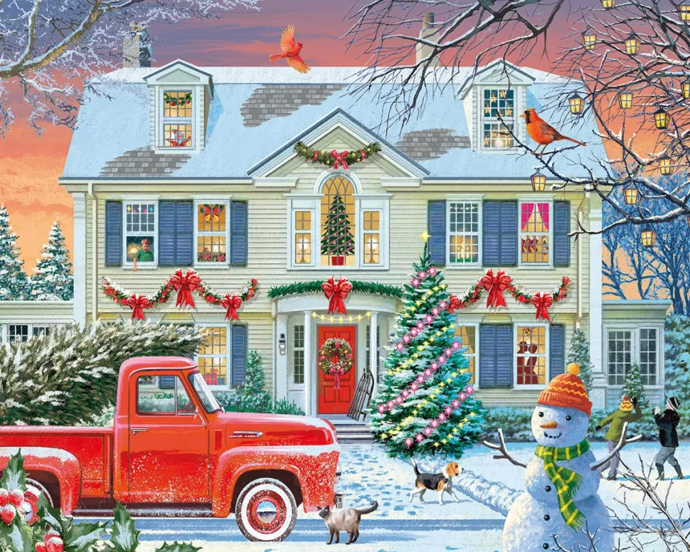 Home For The Holidays (1845pz) - 1000 Piece Jigsaw Puzzle