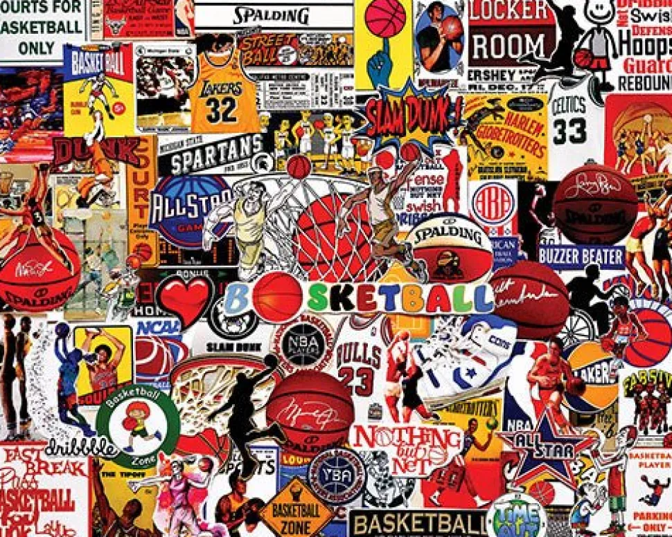 I Love Basketball (1772pz) - 1000 Piece Jigsaw Puzzle